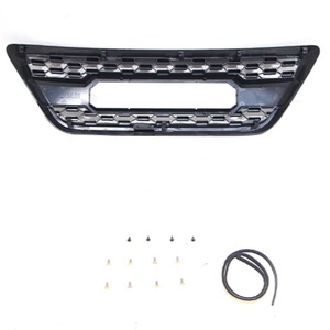 Accessoires LUMA Pièces tout-terrain 2003-2009 Grille de pare-chocs de voiture en plastique ABS noir mat compatible avec Lexus GX470 2003-2009 Grille TRD - Product Image 3