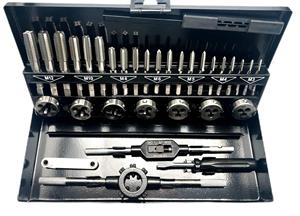 BOMI BMKK-152 6 pièces M3-M10 HSS M35 perceuse combinée entièrement rectifiée et ensemble de tarauds pour <span class=keywords><strong>m</strong></span>étal - Product Image 6