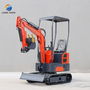 Mini escavadeira longsheen com motor de emissão Euro V mini ensacador - Product Image 3