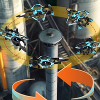 Nouveau 2025 K500 MAX Modèle de planeur en mousse RC 4 canaux avec télécommande et piles, prêt à l'emploi en intérieur et en extérieur