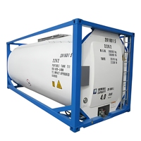 Conteneur-citerne ISO en acier inoxydable de 20 pieds, 24000 L, DME (diméthylether), GPL, Propan, Ammoniac liquide, Pompe à commande à distance
