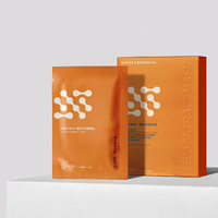 Sacs d'emballage de masque de feuille de visage facial de joint cosmétique en plastique mat de feuille d'aluminium pour la poche d'emballage cosmétique liquide de visage