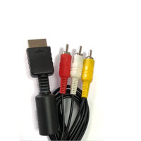 1,8M RCA TV-Kabel AV-Kabel Audio-Video für Playstation 2 3 PS2 PS3