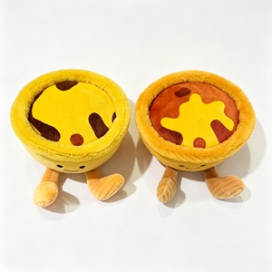 <b>Egg</b> Tart Plush <b>Toy</b> Pastry Plushie Food-Shaped Stuffed Animal Dessert-Themed Soft <b>Toy</b> PP Cotton Filling Halloween for 0-24 Months - Product Image 5
