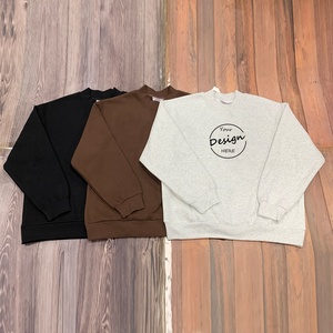 Abbigliamento personalizzato da donna in morbido pile ricamato 3D maglione maglione <span class=keywords><strong>oversize</strong></span> da caffè <span class=keywords><strong>marrone</strong></span> Streetwear <span class=keywords><strong>felpa</strong></span> - Product Image 5