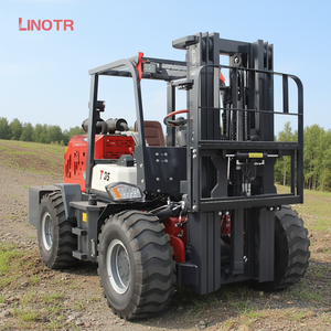 מכירה חמה מלגזה דיזל 3.5-5 טון לשטח קשה, בעלת תקן CE, מלגזת שטח לכל סוגי השטח לעבודות בנייה - Product Image 5