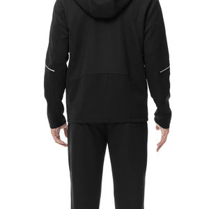 Ensembles de vêtements d'extérieur Nouveaux designs de survêtements tricotés pour hommes Survêtements décontractés pour jogging Survêtements avec fermeture éclair pour hommes - Product Image 5