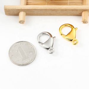 Bán buôn thép không gỉ không thấm nước tôm hùm Clasp Vòng đeo tay vòng cổ Clasp DIY đồ trang sức phát hiện & thành phần - Product Image 3