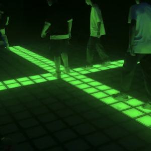 30x30cm lave Activate Interactive Light Active Game Led Floor for Game - Product Image 1