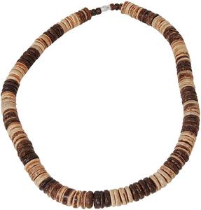 Gargantilla Hawaiana de Puka hecha a mano, collar de playa, surfista, coco, para verano - Product Image 1