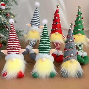 2026 Wholesale <b>Christmas</b> Doll Elf Gnome With Led Light <b>Christmas</b> Luxury Decorations for Home New Year Children's Gifts - Product Image 1