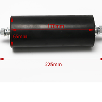 Dispositif de guidage de chaîne de compensation d'ascenseur 65*170, roue de guidage en caoutchouc anti-vibration pour fosse