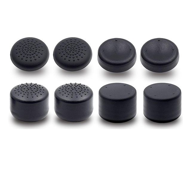8pcs Raised Thumb Grips for PlayStation 5 PS5 PS4 Xbox Series X-S/One Nintendo Switch Pro Analog Stick Joystick Caps Extenders