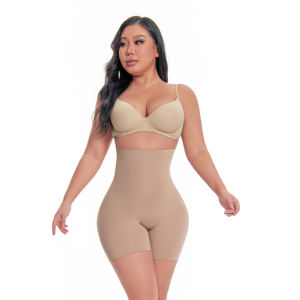 Modellante per il corpo per le donne <span class=keywords><strong>pantaloncini</strong></span> dimagranti forma di indossare biancheria intima a vita alta pantaloni di controllo della pancia senza soluzione di continuità Shapewear - Product Image 2