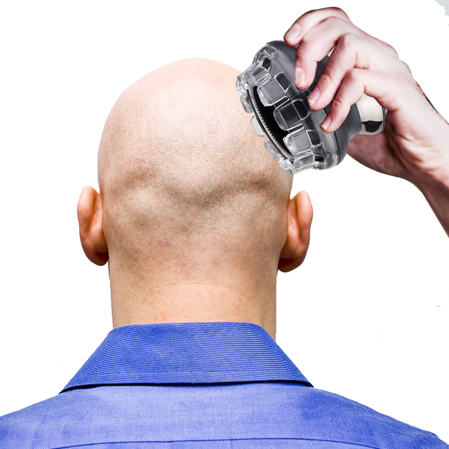 Newest Waterproof Bald Head Zero Gapped Self-Cut Personal Cordless Haircut Kit Shot Hair Clipper for Bald Head