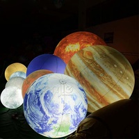 Système solaire neuf planètes ont mené le ballon de planète énormes boules de planète gonflables sur mesure