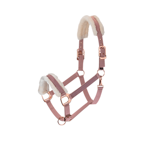 Premium Nylon Fleece Padded Headcollar Adjustable Durable Comfortable Fit Equestrian Riding Tack Daily Training Horse <strong>Halter</strong> - Product Image 4