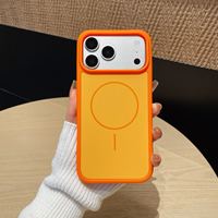 Étui de téléphone magnétique mat en TPU pour iPhone 18 Pro Max, iPhone 11, 12, 13, 14, 15, 16, 17