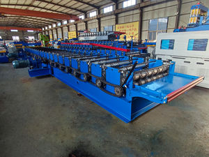 <span class=keywords><strong>Ligne</strong></span> <span class=keywords><strong>de</strong></span> production <span class=keywords><strong>de</strong></span> tôles <span class=keywords><strong>de</strong></span> revêtement <span class=keywords><strong>de</strong></span> sol en acier galvanisé à commande facile, formage à froid - Product Image 2