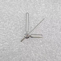 Accessoire d'aiguilles lumineuses vertes à cadran en acier inoxydable NH35 pour montres Nautilus pour taille de main 30.5