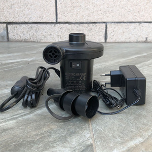 ปั๊มลมไฟฟ้า Stermay รุ่น HT-202 12V 220V AC DC แรงดันไฟฟ้าคู่ สำหรับสระน้ำเป่าลม เตียงเป่าลม เรือเป่าลม ใช้งานได้ทั้งเป่าลมและปล่อยลมอย่างรวดเร็ว - Product Image 2