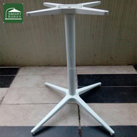 Base de table en aluminium moulé sous pression, légère, en métal, pour table de restaurant
