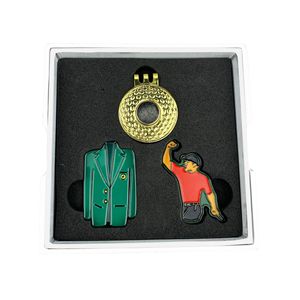 Metal <b>Golf</b> Ball Marker Hat Clip Magnetic Set With Tiger Woods Design For <b>Golf</b> Enthusiasts - Product Image 5