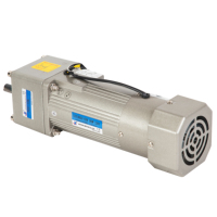 Moteur à induction à engrenages JIUHONG avec frein, 220V monophasé, pour rayonnages AGV, à couple amélioré, sans entretien, contrôle VFD