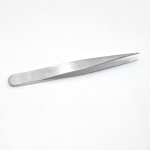 Pinzas mini de punta recta para decoración de uñas, pinzas para suculentas, accesorios para manualidades, pegatinas, pintura de diamantes en miniatura - Product Image 1