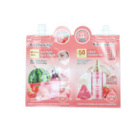 Mini échantillon Oem Dopack 5g 10g 20g 30g Sachet shampooing Mini poche à bec liquide pour cosmétique minuscule pochette debout