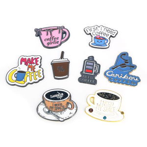 Incoraggiarmi custodia spazzatura Charm spilla in metallo smalto buona fortuna non rinunciare badge continua ciondoli per custodia per telefono spazzatura - Product Image 6