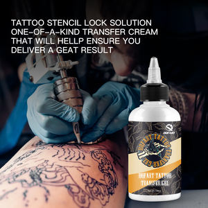 Wholesale DQFART 120ML high quality <b>tattoo</b> <b>transfer</b> gel transparent gel can OEM <b>transfer</b> clear ingredients safe - Product Image 5