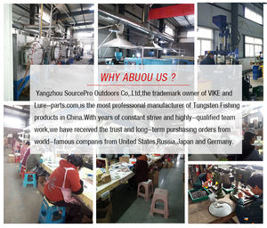 Afundadores de pesca de tungstênio - Product Image 6