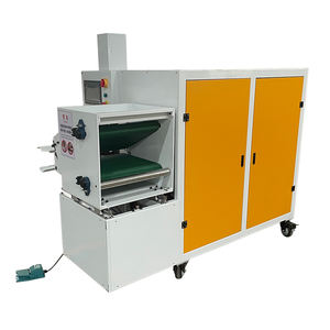 เครื่องบรรจุ<span class=keywords><strong>ผ้า</strong></span><span class=keywords><strong>นวม</strong></span>สำหรับขาย ใช้ในโรงงาน เครื่องม้วนและบรรจุแผ่นใยสังเคราะห์ - Product Image 5