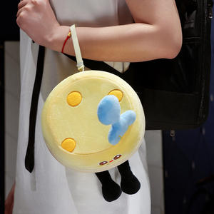 Oreiller en mousse à mémoire de forme en U, léger, pour la sieste, soutien cervical, voyage en avion ou en voiture, en velours cristal - Product Image 2