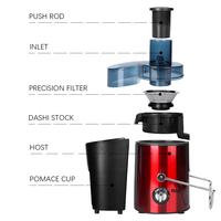 Raf Sap Extractor 1000W Roestvrijstalen Gereedschapskop Met 18000Rpm Motortoerental 450Ml Capaciteit Laag Geluidsniveau En Gemakkelijk Schoon Te Maken
