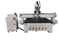 Router CNC para Madera de Doble Cabezal y 3 Ejes, Multifuncional y de Alta Eficiencia, Modelo 1325, con Control DSP y Funciones de Ahorro de Energía