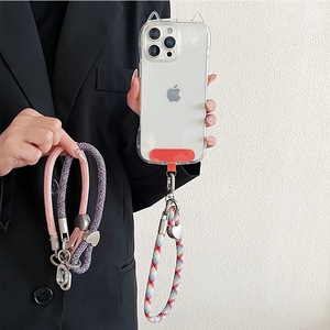 Cordón Corto Ajustable de Metal con Forma de Corazón para Colgar el Teléfono Celular, Correa de Muñeca Duradera para Llaves - Product Image 6