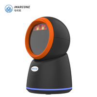 Escáner de Código de Barras Omnidireccional MC-9103L, Lector de Códigos de Barras de Escritorio 1D 2D QR para Sistemas POS de Supermercados y Teléfonos Móviles