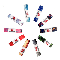 Bracelet en tissu élastique personnalisé avec logo imprimé, bracelet extensible pour événements, festivals, promotion