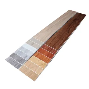 Prancha de estilo de bordas chanfradas Unilin Click, parquet laminado de madeira com padrão em relevo de 10 mm de espessura, alto brilho à prova d'água