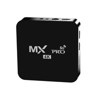 Boîtier TV Android Tripsky MXQ Pro 4K, WiFi double bande 4K, 1 Go + 8 Go, HDMI 2.0, USB 3.0, lecteur multimédia intelligent, décodeur