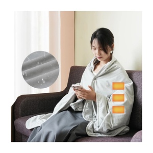 Wholesale 24v Electric Heat Throw Blankets Far Infrared Therapy Heating Blanket Safe <b>Thermostat</b> Electric Heated Blanket - Product Image 1