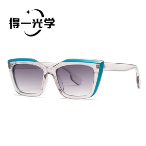 Cat Eye <b>Sunglasses</b> Black PC Frame UV400 Protection Unisex - Product Image 5