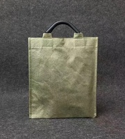 Sac à main plissé ultra-léger personnalisable en Tyvek DuPont imperméable et lavable avec fermoir magnétique pour les trajets quotidiens