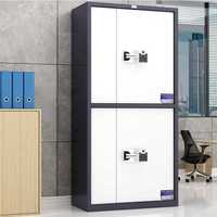 Classeur moderne en acier et fer à grain de bois, serrure électronique à mot de passe, antivol, commis aux données, archives, bureau à domicile, chambre à coucher, école
