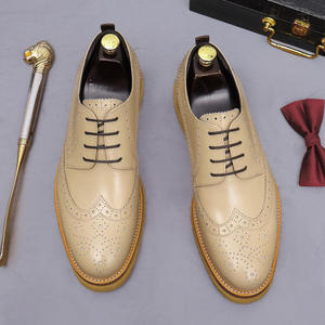 Wholesale Custom Men's Italian Formal Shoes Height Increasing Comfortable Wedding Business men's leather Dress Shoes&<b>Oxfords</b> - Product Image 1