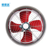 SFG Wandmontierter Axialventilator 220V Industrielle Belüftung Werkstatt Lager Fabrik Kohlenstoffstahl-Flügel Kugellager OEM-Neu
