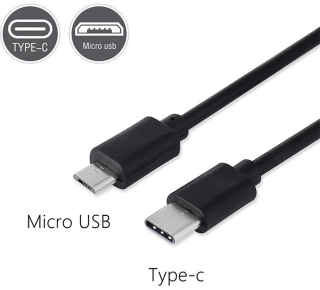 1ft 3ft 6ft 10ft Fast Charge Quick Charging Type USB C to Micro USB V8 Charger Data Cable