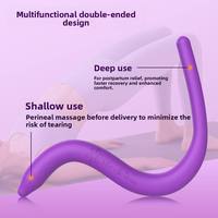 Masseur de prostate rechargeable en silicone pour hommes - Entraînement du plancher pelvien et renforcement musculaire, modèle étanche IPX6 HB1800
